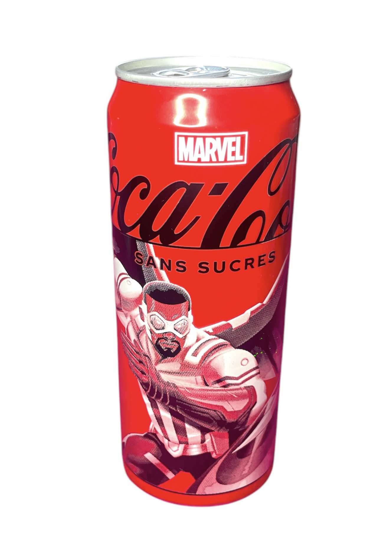 Coca Cola Sans Sucre Edition Marvel Captain America 4 - 33cl