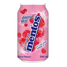 Mentos Boisson non pétillante goût Berry Mix 330ml (avec billes gelifiées)
