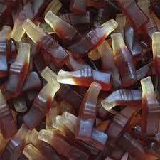 Dulceplus - Bouteilles de Cola Lisses 100g