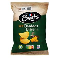 Brets Cheddar Bière sans alcool 125g