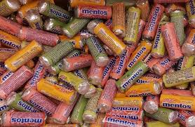 Mini Mentos Orange 10,5g 1pc