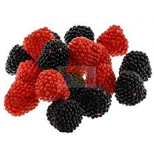 Dulceplus - Mûres Perlées Rouges et Noires 100g