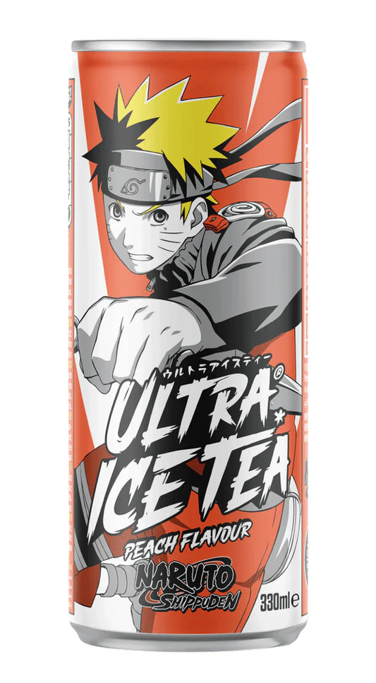 Ultra Ice Tea Naruto Goût Pêche 330ml