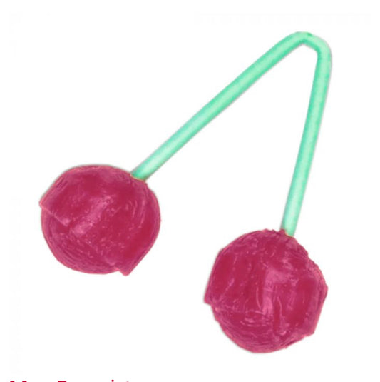Sucette Cerise Double 3pcs