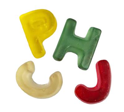 7 Jelly Sticks Alphabet ABC Lisse 100g