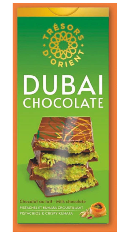 Chocolat de DubaÏ 100g