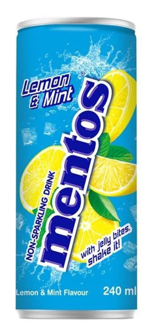 Mentos Citron et Menthe 240ml (petits morceaux de gelée à l'intérieur)