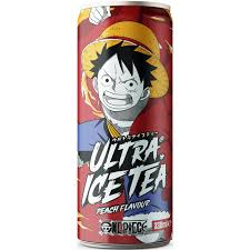 Ultra Ice Tea Luffy One Piece Goût Pêche 330ml
