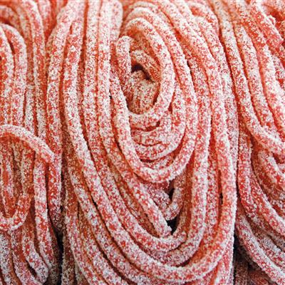 Lollywood Lacets Citriques Fraise 10pcs