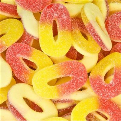 Trolli Anneaux Pêche 100g