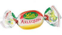 Lutti - Bonbon emballé Arlequin 100g