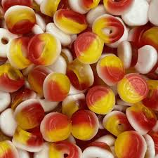 7 Jelly Sticks Bagues Pêches Lisses 100g