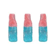 Dulceplus - Bouteilles Tutti Fizzy Roses et Bleues - 75g