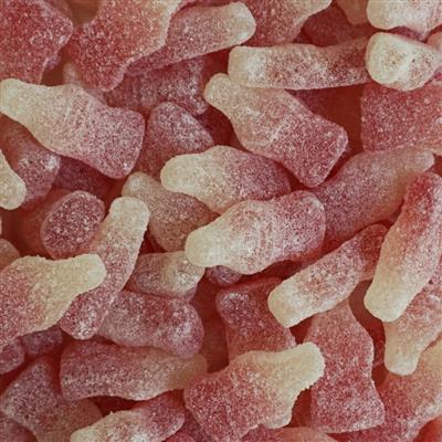 Lollywood - Bouteille Soda Fraise Sucrée 100g