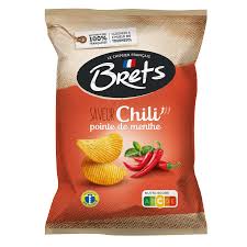 Brets Saveur Chili Pointe de Menthe 125g