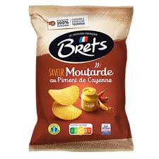 Brets Saveur Moutarde au Piment de Cayenne 125g