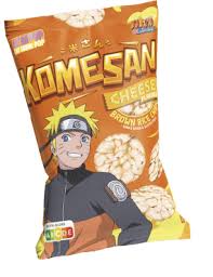Komesan - Chips de Riz Naruto - Fromage