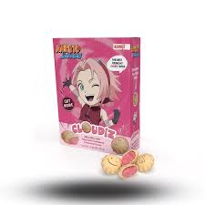 Naruto Sakura mini Biscuits fourrés fraise avec petit cadeau 30g