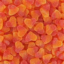 Jake - Coeurs de Pêche sucrés 100g