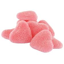 Dulceplus - Coeurs Sucrés Rose 100g
