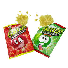 Crack Up Pétillants aux fruits popping candy 2pcs