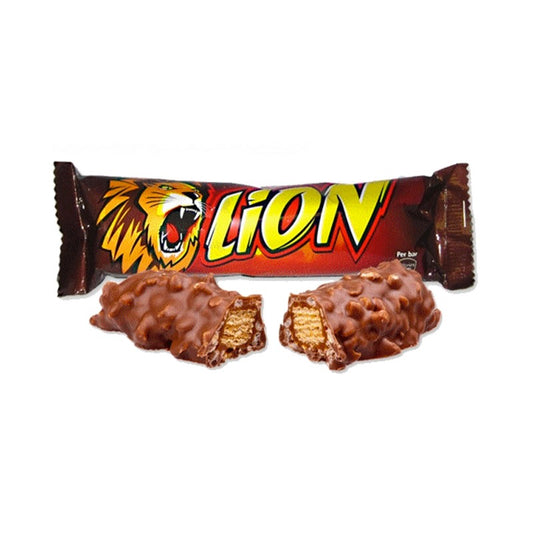 Lion barre chocolatée