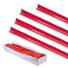 Vidal - Maxi Cable américain fourré XXL Lisse Fraise 78cm - 75g - 1pc