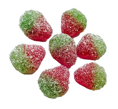 7 Jelly Sticks Mini Fraises Sucrées 100g