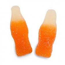 Dulceplus - Bouteilles Soda Orange 100g