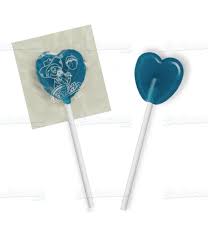 Mini Sucette Coeur Framboise 5pcs