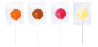 Lollywood Sucettes aux fruits 4pcs