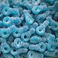 Dulceplus - Tétines bleues Framboises Sucrées 100g