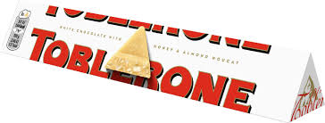 Chocolat Toblerone White 100g